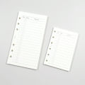 MyPretties 40 Sheets Basic List To Do Check Refills A6 A7 Filler Papers for Personal Pocket 6 Hole Binder Organizer N.1432. 