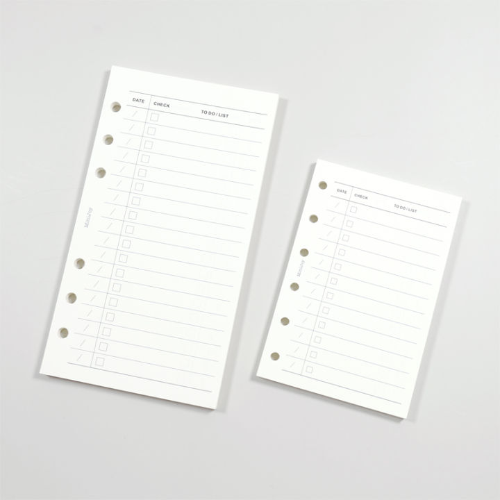 MyPretties%2040%20Sheets%20Basic%20List%20To%20Do%20Check%20Refills%20A6%20A7%20Filler%20Papers%20for%20Personal%20Pocket%206%20Hole%20Binder%20Organizer%20N.1432%20-%20Image%204