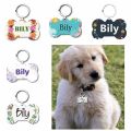 Personalized Custom Pets Cat Name Tags Pendant Customized Papillon Dog ID Tag Collar Accessories Nameplate Metal. 