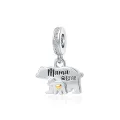 New 925 Silvering Cute Animal Kangaroo Cow Dog Pig Whale Cat Snail Sea Turtle Charm Beads Fit Original Pandora Diy Women Jewelry. 