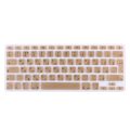 EU Arabic Ultra Thin Durable Keyboard Cover Skin Protective Sticker for MacBook Pro 13 Air 15 inch Color keyboard film EUversion. 