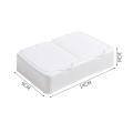 Simple Pop-up Press Type Cotton Swab Storage Box Classification Storage Box. 