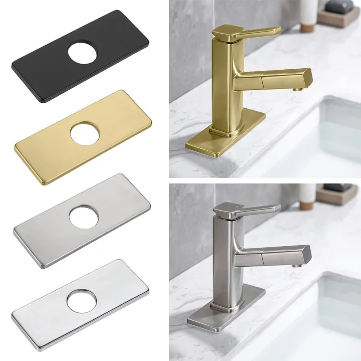 Stainless%20Steel%20Sink%20Base%20Decorative%20Panel%20Faucet%20Plate%20Hole%20Cover%20Faucet%20Deck%20Plate%20Tap%20Cover%20Deck%20Plate%20Bathroom%20Faucet%20Escutcheon%20Plate%20-%20Image%208
