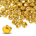 200 Piece Jingle Bells, Bells for Crafts 0.6 in Small Jingle Bells Gold Iron DIY Mini Bells Bulk Loud Sound Jingle Bells. 