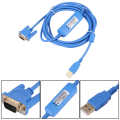 3 Meter PLC Programming Cable for Omron CQM1H/CPM2C Series Blue with CD gbd. 