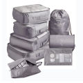 8pcs/set Travel Storage Bag Set Luggage Bag For Clothes Suitcase Organizer Pouch Cosmetics Shoes Packing Bag. 
