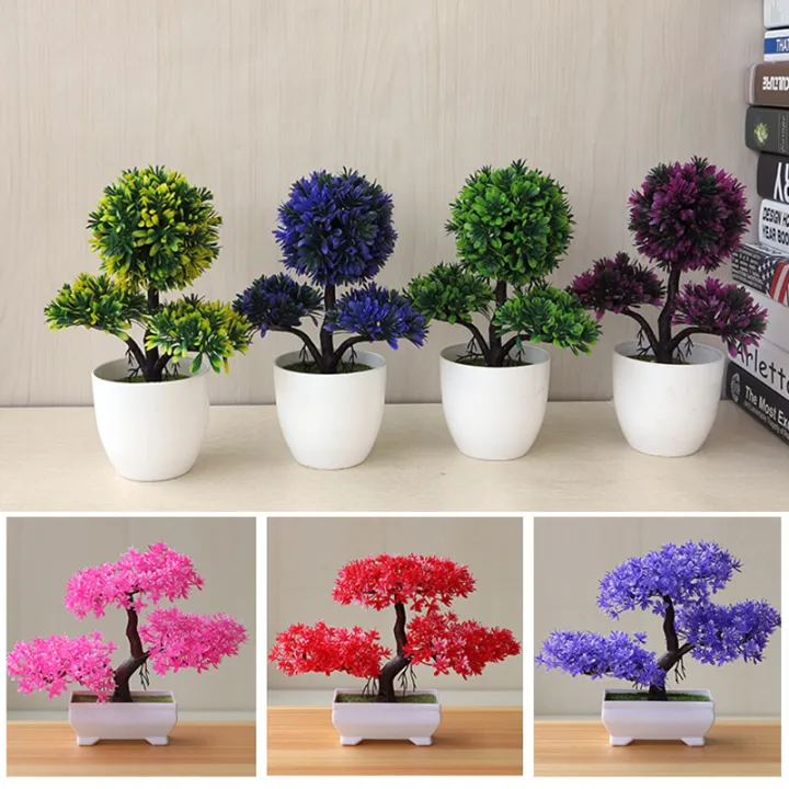Simulation%20Plant%20Potted%20Sakura%20Snowball%20With%20Pot%20Artificial%20Plants%20Bonsai%20Green%20Small%20Tree%20Mini%20Small%20Ball%20Flower%20Decoration%20-%20Image%202