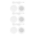 3X 3.5 mm Plug Universal Mini Neck Pillow Speaker for for MP3 MP4 Player. 