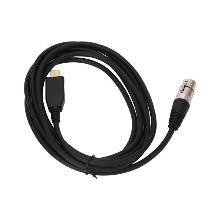 USB%20To%20XLR%20Converter%20Cable%20ABS%20Practical%20Microphone%20Adapter%20Cable%20Sensitive%20Reusable%20Stable%20Transmission%20for%20Home%20-%20Image%202