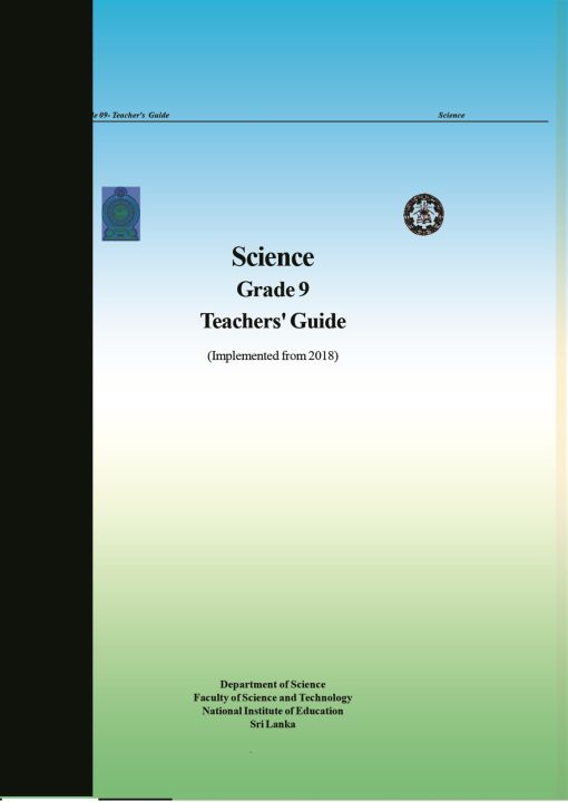 Science (2018) - Teachers Guide - Grade 9 - English Medium