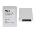 【Silver 】 2.5 Inch SATA To Mini SATA Mini 2.0 To SATA SSD Enclosure For Laptop PC Hard Disk Case. 