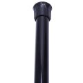 Extendable Telescopic Spring Loaded Net Ve Tension Curtain Rail Pole Rods,55~90Cm,Black. 