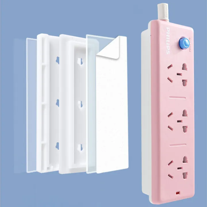 %E3%80%90Fullyoung_520%20Store%E3%80%91Organizer%20seamless%20punch%20plug%20sticker%20wall%20fixer%20strip%20holder%20sunlight%20Mall%20-%20Image%203