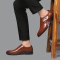 Leather Shoes Men's Summer Breathable British Men's Casual Shoes Business Formal Wear Shoes Korean Youth All-Matching Men's Shoes Wedding Shoes. 
