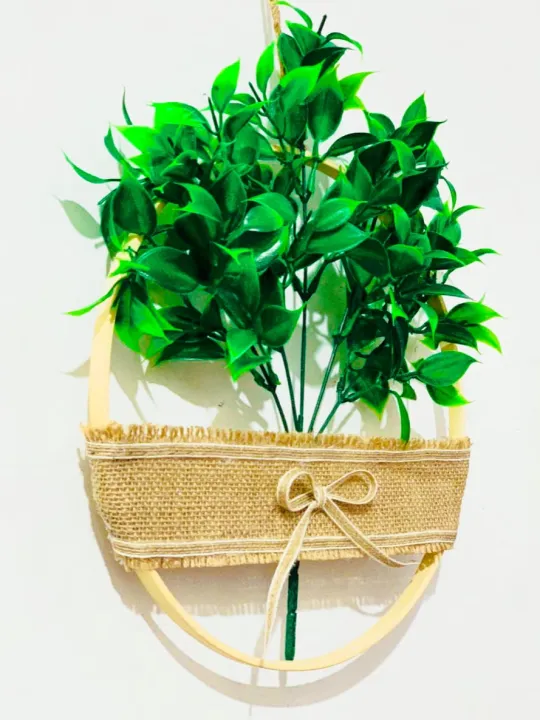 Wall%20Hanging%20Plant,%20Indoor%20Outdoor%20Wall%20Home%20Room%20Garden%20bambooartificial%20Decoration%20-%20Image%203