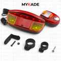 Bike Turn Signal Brake LED Light with Horn – 3-in-1 | Ultra Bright | Waterproof. 