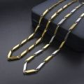 Metal chain stainless steel and nickel plated lite gold plated necklace for men and women 60cm jewellery/ 55cm/ 45cm chain. 