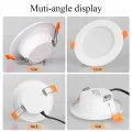 CANMEIJIA UltraThin Round Downlights 5W /9W/12W LED Recessed Downlight Ceiling Light Pin Light Panel Light No Ratings. 