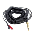 Headphone Cable Metal Headphone Cable for Sennheiser HD25 HD560 HD540 HD430 HD250 Headphones Adapter Replacement Spring Coil Earphones. 