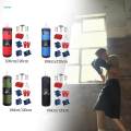 PU Punching Bag Heavy Bag Hanging Unfilled Bag Boxing Sandbag for Adults Home Gym. 