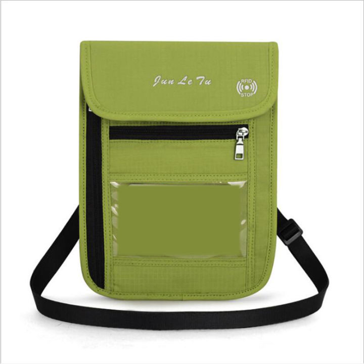 【The Timber Loft】Travel Halter Passport Bag Multifunction Document Package Protective Case Wallet Pouch For Men And Women Mini Crossbody Bag