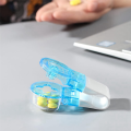 1 PCS Portable Pill Taker Pill Dispenser Carrier Pill Cutter For Small Pills. 