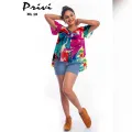 Privi Fashion Cold Shoulder Top for Women. 