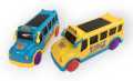 Pull String & Lighting Function School Bus Toy For Kids, Colorful School Bus Toy, Pull String Movement & Lighting Function, Best Gifts For Your Kids.. 