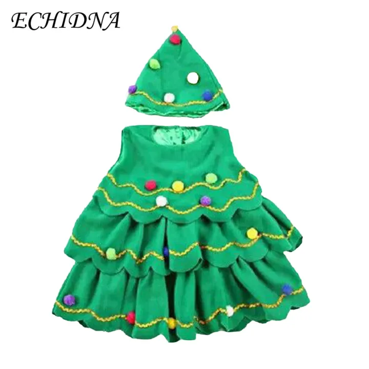 Christmas%20Costumes%20for%20Kids%20Festive%20Christmas%20Tree%20Costume%20Set%20for%20Girls%20Easy%20to%20Clean%20Xmas%20Hat%20Dress%20for%20Performance%20Cosplay%20Perfect%20Holiday%20Gift%20Snowman%20Outfits%20for%20Kids%20-%20Image%203