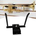 Trumpet Horizontal Holder Bracket Space Saving Wall Mount Rack Accessory. 