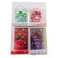 Mini Miniature Flower Basket Small Bouquets Decoration Showpiece for Home Deco Christmas Decoration (4 Colors) - Beautiful Eye Catching, Classic Design. 