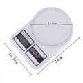 Portable Electronic Digital Weighing Scale 0-10kg LCD Screen Display Electric Measure Machine Kitchen Office Mail Room Grams Oz Ounces Electrical Scale Measurement Scale. 
