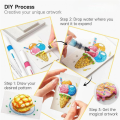 DIY Kids Magic Puffy Paint Magic Texture Painting Kit 3D Magic Foam Texture Painting. 