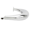 Half Moon Silencer Aluminum Alloy Rustproof Durable Exhaust Muffler Noise Reduction 40mm for 49-80CC 2Stroke Motorcycles. 