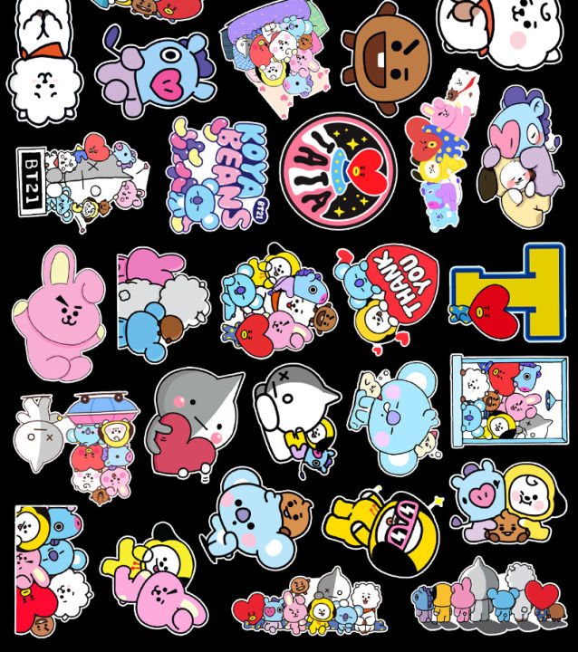 20/40/60pieces%20BTS%20Stickers%20BT21%20Kpop%20Music%20Stickers%20for%20Decorations%20Decals%20Books%20Laptop%20Scrapbook%20Journal%20Kids%20Girls%20Boys%20Wall%20Graffiti%20Stickers%20-%20Image%207