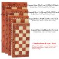 3 in 1 Wooden Chess Board (Chess Checkers Backgammon). 