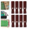 8x Soccer Table Handles Supplies Indoor Game Foosball Table Rod End Caps. 