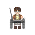 【Innovative design】Compatible with LEGO Super Large Giant Levi Ackerman Eren Yeager Building Blocks Minifigures Children's Toys. 