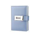 Code Diary Book With Lock PU Notepad Agenda Planner Handmade Handaccount Book Journal Travel Notebook. 
