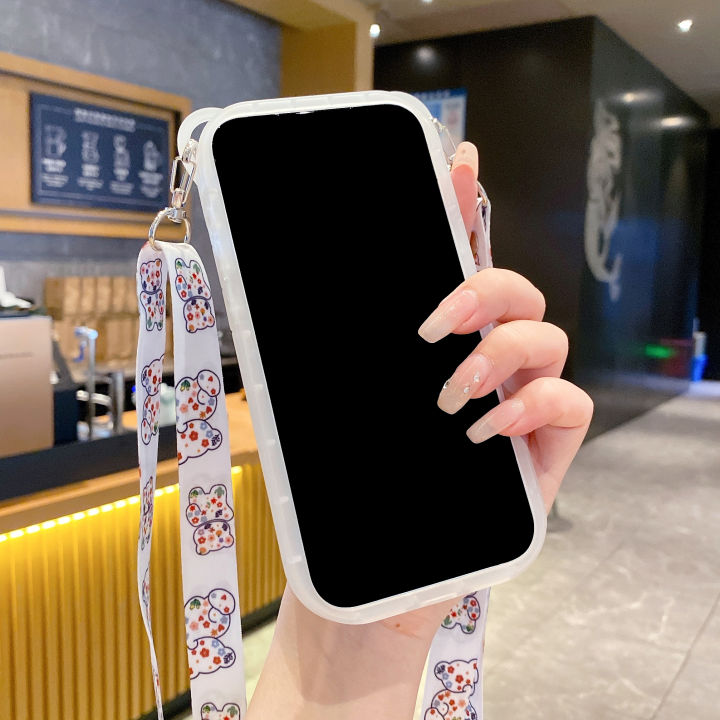 HOCE%20Cute%20Flower%20Bear%20Ear%20Crossbody%20Phone%20Cases%20For%20iPhone%2017%2016%2015%2013%2012%2011%2014%20Pro%20XS%20Max%20X%207%208%2014%2015%2016%20Plus%2017%20Air%20Case%20Lanyard%20Strap%20Shockproof%20Soft%20Cover%20-%20Image%204