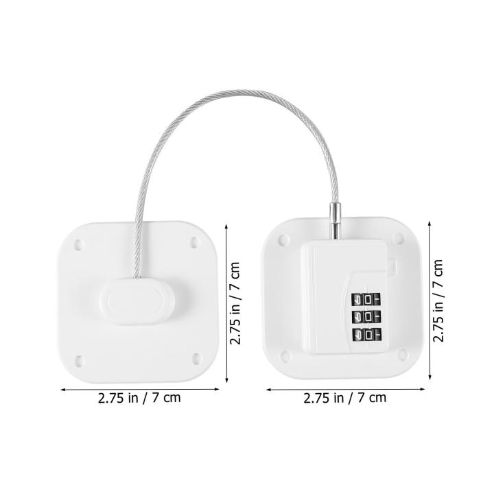 Refrigerator Lock Password Cabinet Locks Door Safety Locks Combination ...