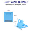 Portable Plastic Desk Foldable Phone Holder/Multi-angle Adjustment Table Tablet Stand/Universal Cellphone Stand Holder. 