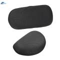 Electric Bike Seat Cover Sun Protection Scooter Anti Slip Heat Insulation Back Seat 30x15cm. 