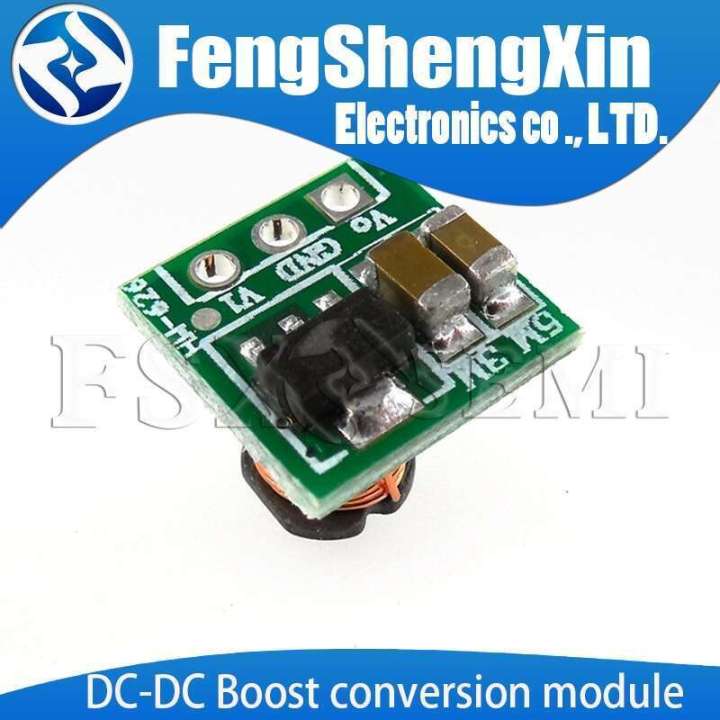 1.5V 1.8V 2.5V 3V 3.3V 3.7V 4.2V to 5v DC-DC Step-Up Power Module Voltage Boost Converter Board