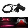 Car Anti-collision Laser Fog Light Auto Anti-fog Parking Stop Braking Signal Indicators Motorcycle LED Warning Light Car-Styling. 