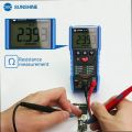 Digital Multimeter SUNSHINE DT-19N Mini Smart Multimeter Range Mobile Phone Repair Digital Multimeter AC DC Resistance Tester. 
