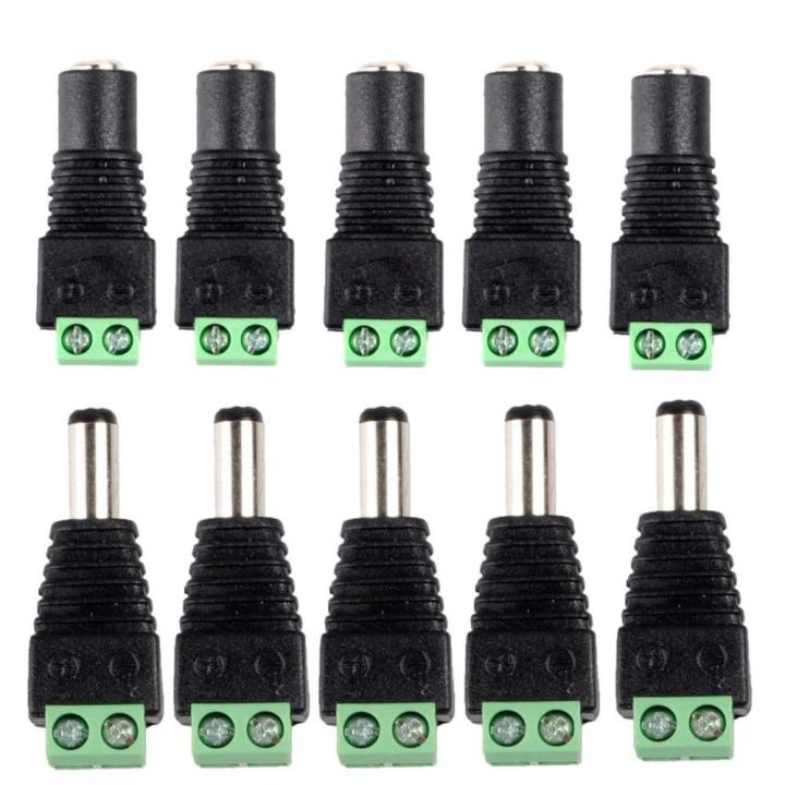 Video Camera Socket Male DC Power Plug Camera Socket Jack Adapter 10Pcs DC Connector Plug ...