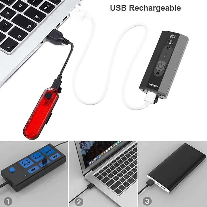 CYCLE%20ZONE%20Type-C%202*T6%20500%20lumens%20USB%20Rechargeable%20Lamp%20MTB%20Mountain%20Road%20Flashlight%20Bike%20Light%20Front%20Lamp%20Bicycle%20Accessories-Black%20-%20Image%207
