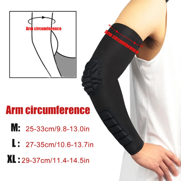 1%20PCS%20Professional%20Sports%20Compression%20Arm%20Guard%20Sleeve%20Padded%20Elbow%20Forearm%20Sleeves%20Compression%20Arm%20Protective%20Support%20-%20Image%203