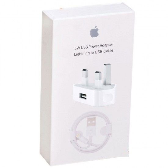 5W USB Power Adapter Lightning to USB Cable